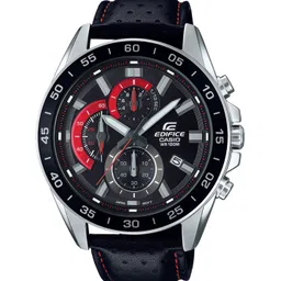 CASIO Men Dial & Stainless Steel Cuff Straps Analogue Chronograph Watch EFV-550L-1AVUDF image 2