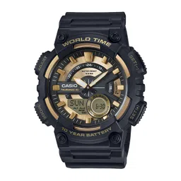 Casio Youth Combination Men Black Analogue and Digital watch AD206 AEQ-110BW-9AVDF-picture-25