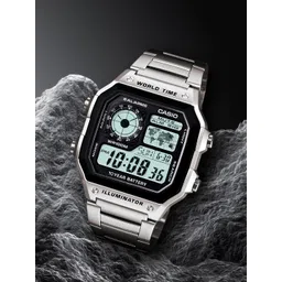 Casio Youth Digital Men Silver Digital watch D099 AE-1200WHD-1AVDF-picture-39