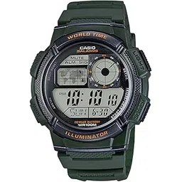 casio Youth Digital Grey Dial Men's Watch - AE-1000W-3AVDF (D119) image 1