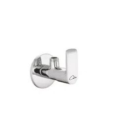 CASLLA Angle Valve with Wall Flange Curl Series Brass Chrome Finish Silver, CRL-CHR-832320-picture-10