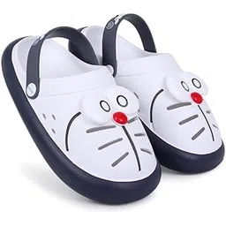 cassiey Fashionable Comfortable Lightweight Casual Doremon Designed Clogs Sandal for Women's and Girl's-picture-31