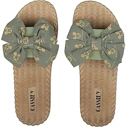 cassiey Latest Fashionable Comfortable Stylish Design Slip-on Flat Sandal,Slipper For Women's And Girls-picture-33