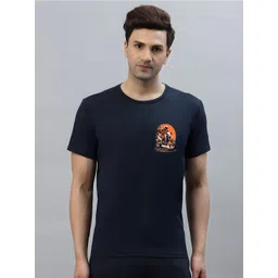 CASUALBUD Men Graphic Printed Round Neck T-shirt-picture-35