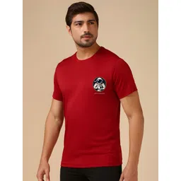 CASUALBUD Men Graphic Printed Round Neck T-shirt-picture-13
