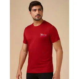 CASUALBUD Men Typography Printed Round Neck T-shirt-picture-38