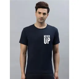 CASUALBUD Men Typography Printed Round Neck T-shirt-picture-15