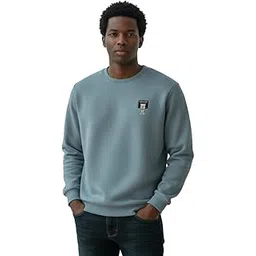 catbunny Men Winter Wool Round Neck Sweatshirt Pullover | Soft & Very Warm | Full Sleeve Winter Wear-picture-35