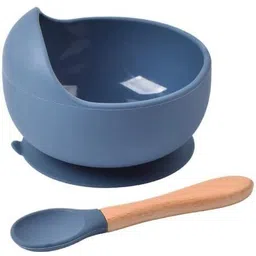 cathiya sales Feed Bowl for Baby with Spoon, Suction Feeding Bowl, BPA Free Bowls Baby Led- Silicone-picture-15