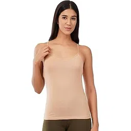 catie Non Padded Camisole | in-Built Bra for Girls | Breathable 4-Way Stretch Premium Cotton | Camisole for Puberty | Full Coverage at School & Home-picture-31