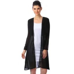 Cation Black Full Sleeves Shrug-picture-42