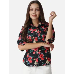 Cation Black Printed Shirt-picture-21