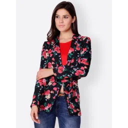 Cation Black Printed Shrug-picture-22