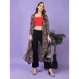 Cation Black Printed Shrug-picture-22