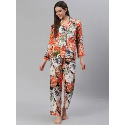 Cation Multicolor Printed Shirt With Pyjamas-picture-48