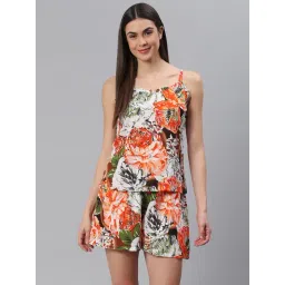 Cation Multicolor Printed Top With Pyjamas-picture-47