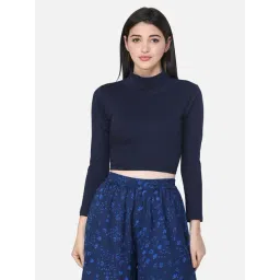 Cation Navy Full Sleeves Top-picture-27