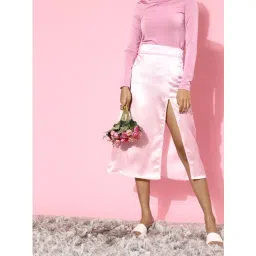 Cation Pink A-Line Skirt-picture-13