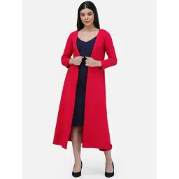 Cation Pink Full Sleeves Shrug-picture-34