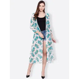 Cation White Printed Shrug-picture-35