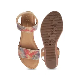 Catwalk Women's Multicolor Ankle Strap Wedges image 3