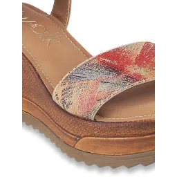 Catwalk Women's Multicolor Ankle Strap Wedges image 4