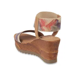 Catwalk Women's Multicolor Ankle Strap Wedges image 5