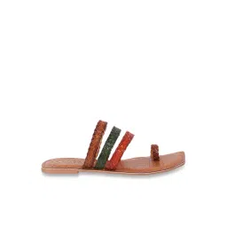 Catwalk Women's Multicolor Toe Ring Sandals-picture-10