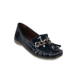 Catwalk Women's Navy Loafers image 2