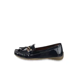 Catwalk Women's Navy Loafers image 3