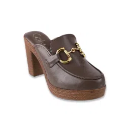 Catwalk Women's Nude Mule Shoes-picture-40