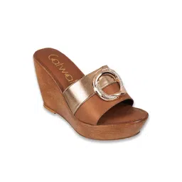 Catwalk Women's Tan Casual Wedges-picture-27