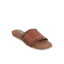 Catwalk Women's Wall St Boho Chic Brown Casual Sandals-picture-29