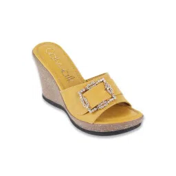 Catwalk Women's Yellow Casual Wedges-picture-48