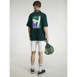 CAVA Men Pine Pickleball Oversized Printed Cotton Tee-picture-16