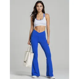 CAVA Women High Waist Ankle Length Flared Tights-picture-23