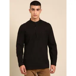 Cavallo By Linen Club Black Slim Fit Shirt-picture-31