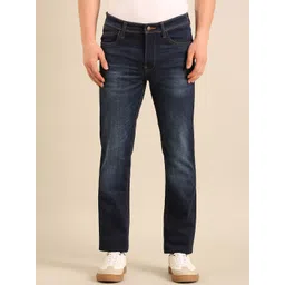 CAVALLO by Linen Club Men Urban Slim Slim Fit Mid-Rise Heavy Fade Jeans-picture-31