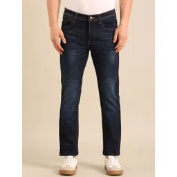 CAVALLO by Linen Club Men Urban Slim Slim Fit Mid-Rise Light Fade Jeans-picture-10