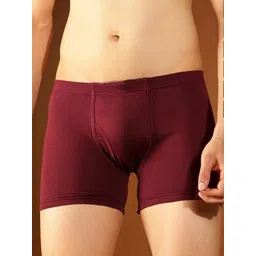 CAVENDERS Men Pack Of 3 Brown Black & Maroon Mid Rise Cotton Briefs-picture-18