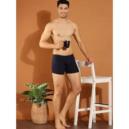 CAVENDERS Men Pack Of 3 Cotton Solid Briefs Brown Blue Black-picture-15