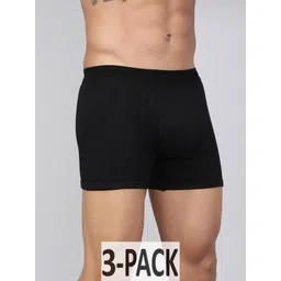 CAVENDERS Men Pack Of 3 Mid-Rise Basic Briefs-picture-25