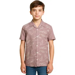 CAVIO Boys Comfort Floral Printed Casual Shirt-picture-25