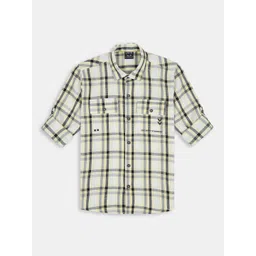 CAVIO Boys Comfort Relaxed Fit Tartan Checks Checked Casual Shirt-picture-48