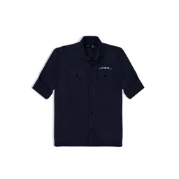 CAVIO Boys Comfort Spread Collar Solid Cotton Casual Shirt-picture-30