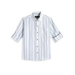 CAVIO Boys Comfort Striped Pure Cotton Casual Shirt-picture-55