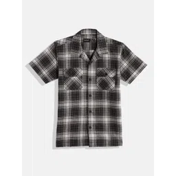 CAVIO Boys Comfort Tartan Checked Casual Shirt-picture-57