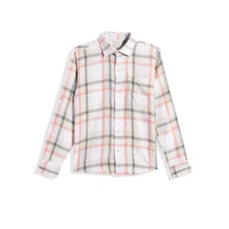 CAVIO Boys Comfort Tartan Checked Pure Cotton Casual Shirt-picture-58