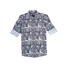 CAVIO Boys Comfort Tropical Printed Spread Collar Casual Shirt-picture-21
