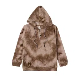 Cavio Boys Khaki Cotton Printed Sweatshirt-picture-45